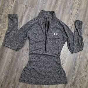 Under Armour Charcoal Quarter-Zip Sweater